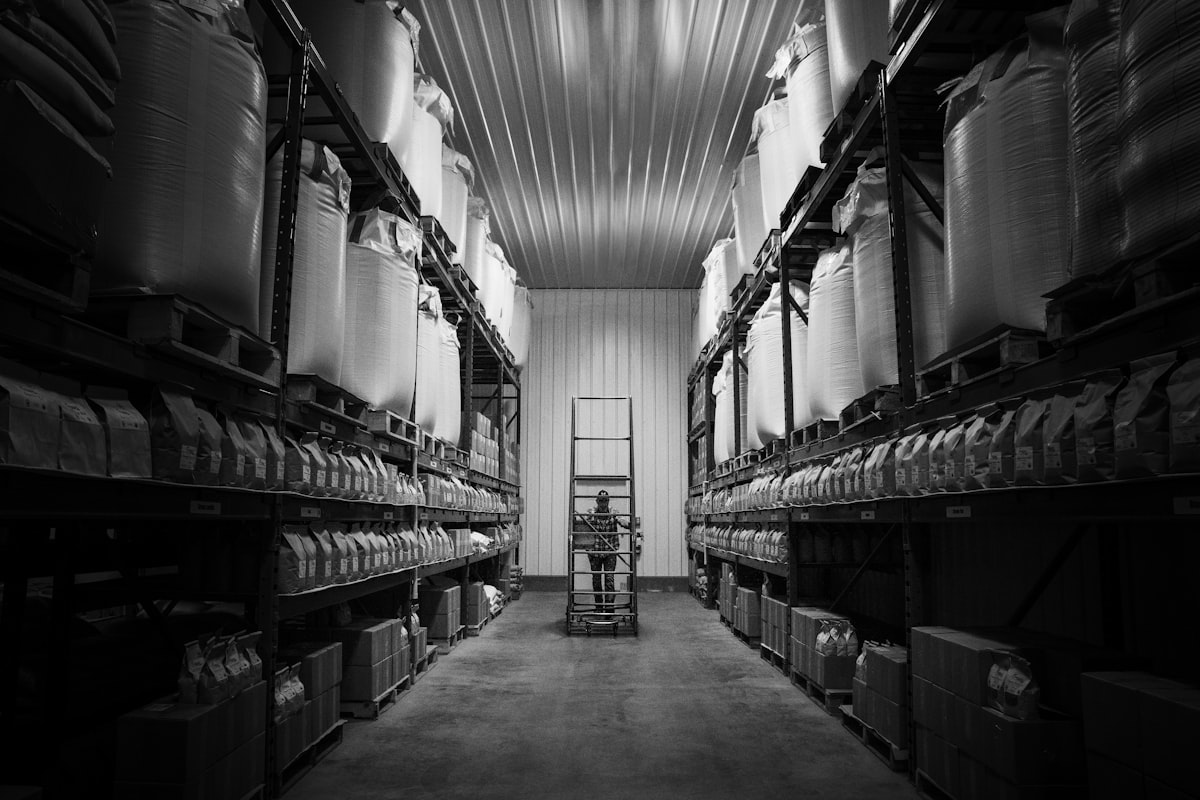 Modern warehouse and storage facilities